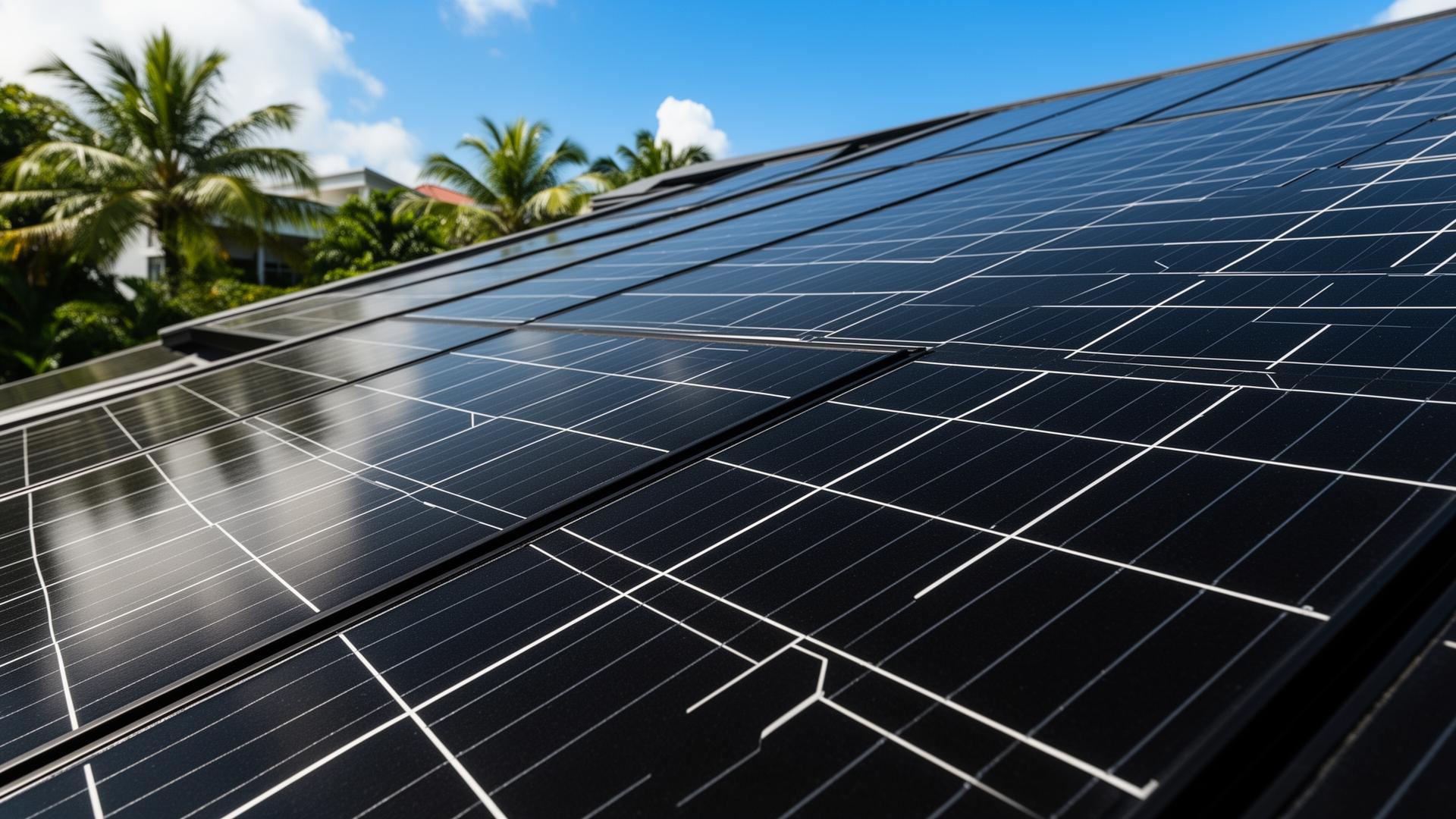 18.2 kWp solar panel system installed on Bukit Timah bungalow Singapore